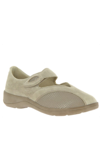 Dámska zdravotná obuv Varomed Siena, na suchý zips, šedá, pre hallux valgus, hallux rigidus ꟾ Diapra.sk - kvalitná zdravotná obuv