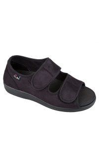 Pánska ortopedická obuv 513 čierna ꟾ Diapra.sk – pohodlná zdravotná obuv