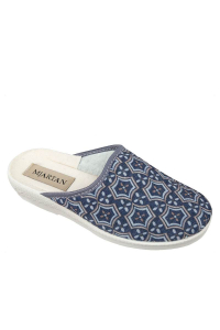 Dámske papuče modré so vzorom ꟾ diapra.sk - pohodlná zdravotná obuv