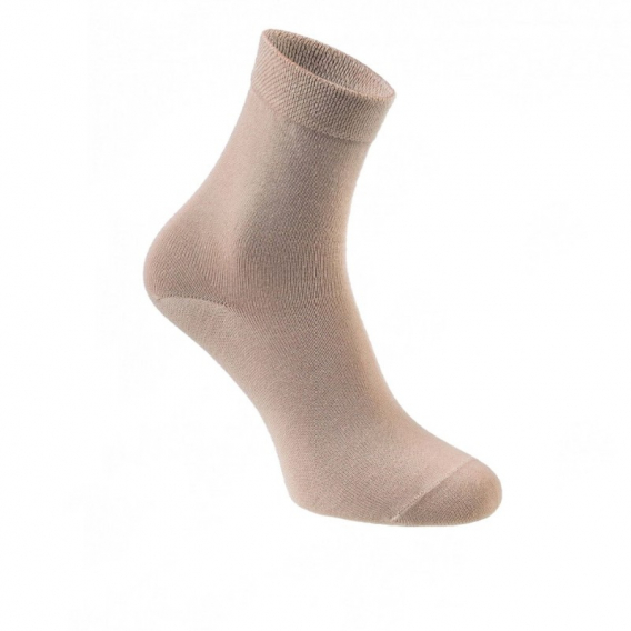 OLA dámske hladké ponožky s komfortným lemom zo 100% bavlny, modrá, komfortný lem, spevnená špica a päta, popis ꟾ Diapra.sk - zdravá a pohodlná obuv