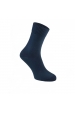 PEZO hladké zdravotné ponožky s voľným lemom zo 100% bavlny, modrá, retiazková špica, pre diabetikov ꟾ Diapra.sk - kvalitná zdravotná obuv