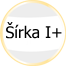 Šírka I+: Šírka obuvi I+ - pre objemnejšie chodidlo Šírka I+: Šírka obuvi I+ - pre objemnejšie chodidlo