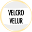 Velcro Velur: materiál velur na zapínanie na suchý zips