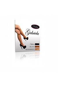 GABRIELA jemné dámske podkolienky so zdravotným lemom 15 DEN - 2 páry, zosilnená špica, uni veľkosť ꟾ Diapra.sk - pohodlná zdravotná obuv