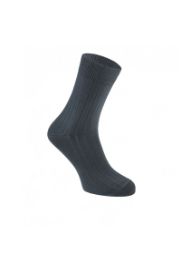 DURSIL pánske rebrované ponožky s aktívnymi iónmi striebra, šedá, zdravotný lem, spevnená špica a päta ꟾ Diapra.sk - pohodlná zdravotná obuv
