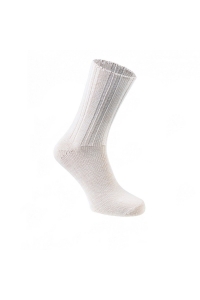 Redvig pánske zdravotné ponožky bez lemu, biela, hrubé rebrované ponožky ꟾ Diapra.sk - zdravá a pohodlná obuv