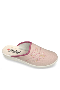 Dámska papuča Mjartan 607, ružová, PU podrážka ꟾ Diapra.sk - zdravá a pohodlná obuv