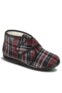 Pánske zateplené papuče karo ꟾ Diapra.sk - Zdravá a pohodlná obuv