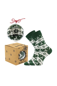 Ponožky Elfi christmas zelené ꟾ diapra.sk - Zdravá a pohodlná obuv