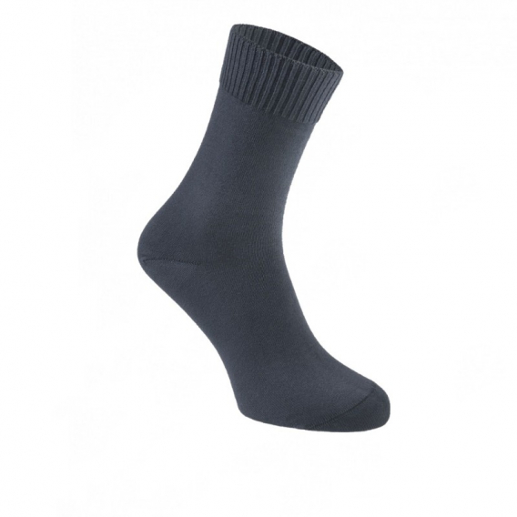 PEZO hladké zdravotné ponožky s voľným lemom zo 100% bavlny, šedá, retiazková špica, pre diabetikov ꟾ Diapra.sk - kvalitná zdravotná obuv