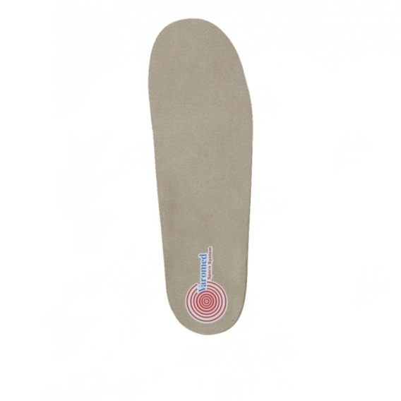 Vložka pre pätnú ostrohu so zapracovaným odľahčujúcim vankúšom v oblasti päty a potiahnutá mikrovelúrom ꟾ Diapra.sk - zdravá a pohodlná obuv