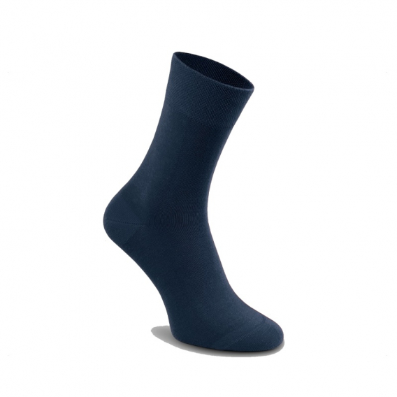 KLASIK klasické dámske bavlnené ponožky modré ꟾ diapra.sk - Zdravá a pohodlná obuv