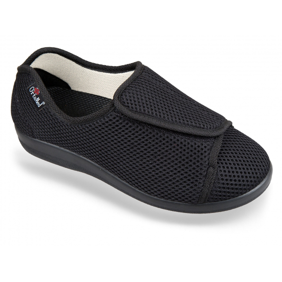 Dámska ortopedická obuv 663 čierna ꟾ Diapra.sk – pohodlná zdravotná obuv
