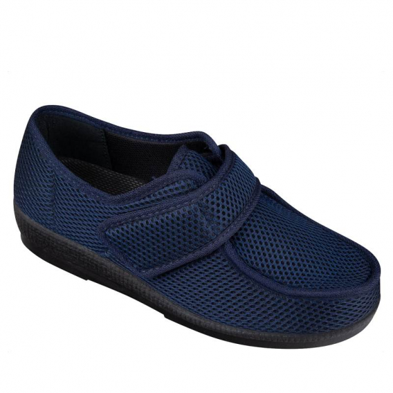 Dámska ortopedická obuv OrtoMed 6049 modrá ꟾ Diapra.sk - Zdravá a pohodlná obuv