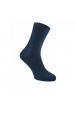 DURSIL pánske rebrované ponožky s aktívnymi iónmi striebra, modrá, zdravotný lem, spevnená špica a päta ꟾ Diapra.sk - pohodlná zdravotná obuv