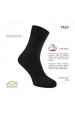 PEZO hladké zdravotné ponožky s voľným lemom zo 100% bavlny, čierna, retiazková špica, pre diabetikov, popis ꟾ Diapra.sk - kvalitná zdravotná obuv
