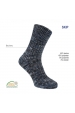 SKIP pánske pracovné ponožky, tmaví melír, bez lemu, popis ꟾ Diapra.sk - pohodlná zdravotná obuv