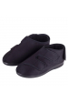 Dámska ortopedická obuv OrtoMed 6051, pár, čierna, na 3 suché zipsy ꟾ Diapra.sk - zdravá a pohodlná obuv